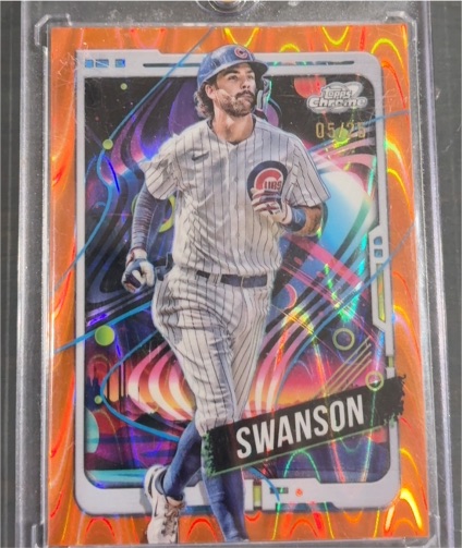 2024 Topps Cosmic Chrome #73 Dansby Swanson — front
