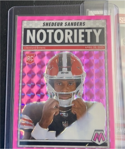 2025 Panini Mosaic #13 Shedeur Sanders — front
