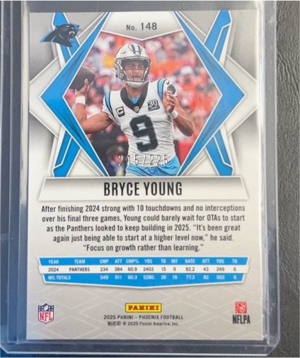 2025 Panini Phoenix #148 Bryce Young — front