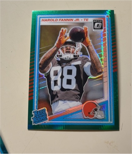 2025 Panini Donruss Optic #284 Harold Fannin Jr. — front