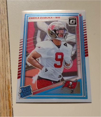 2025 Panini Donruss Optic #265 Emeka Egbuka — front