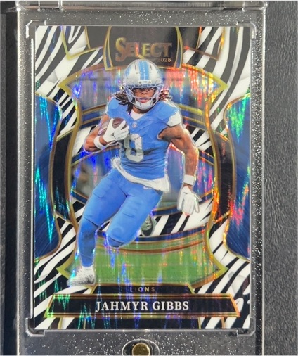 2025 Panini Select #71 Jahmyr Gibbs — front