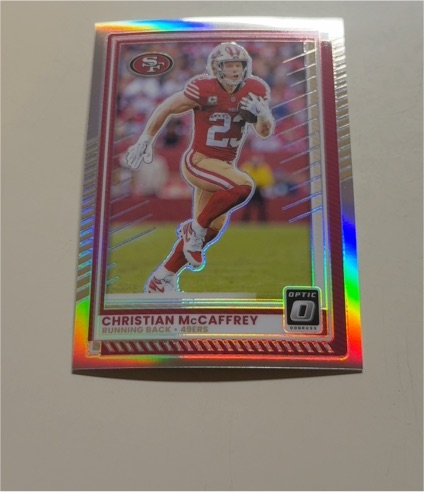 2025 Panini Donruss Optic #119 Christian McCaffrey — front