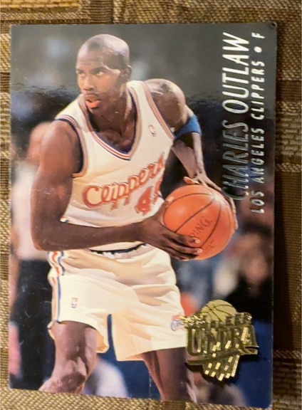 1994-95 Fleer Ultra #265 Charles Outlaw — front