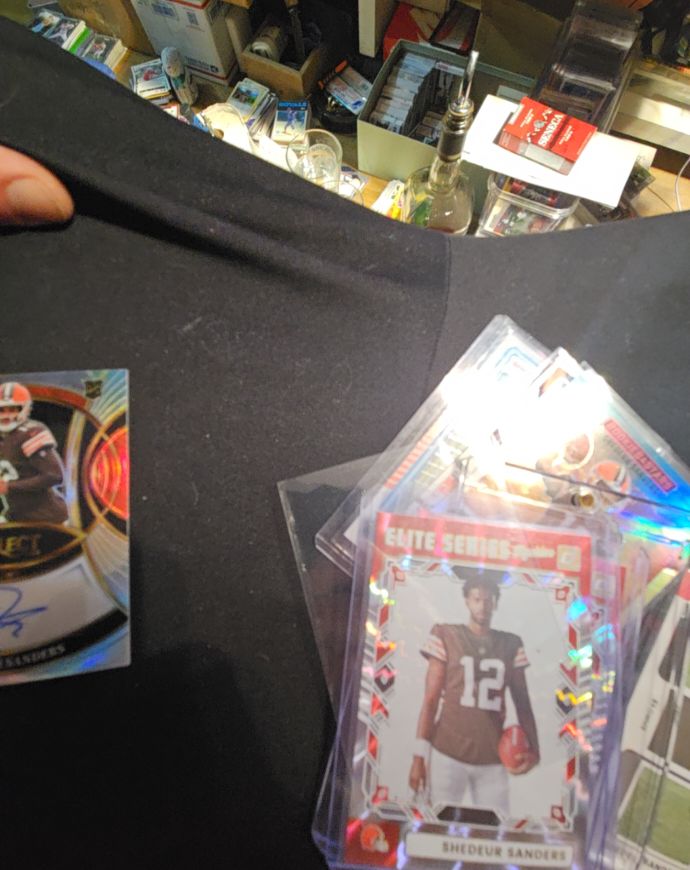 2025 Panini Elite Series #12 Shedeur Sanders — front