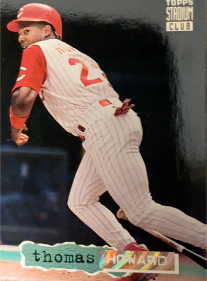 1994 Topps Stadium Club #496 Thomas Howard — front