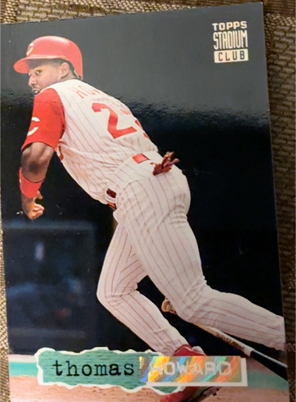 1994 Topps Stadium Club #496 Thomas Howard — front