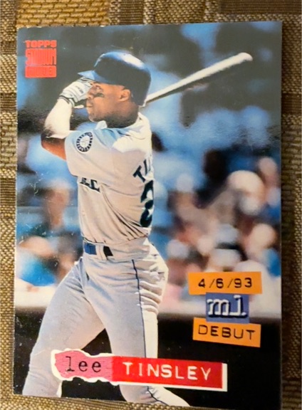 1994 Topps Stadium Club #493 Lee Tinsley — front