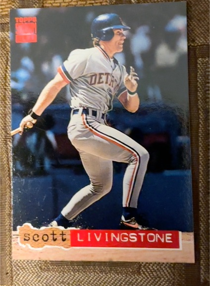1994 Topps Stadium Club #351 Scott Livingstone — front