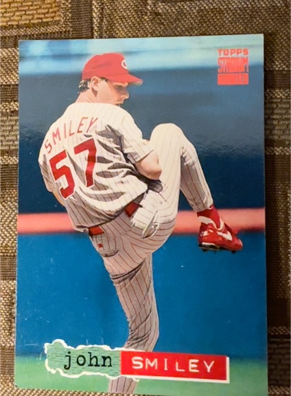 1994 Topps Stadium Club #487 John Smiley — front