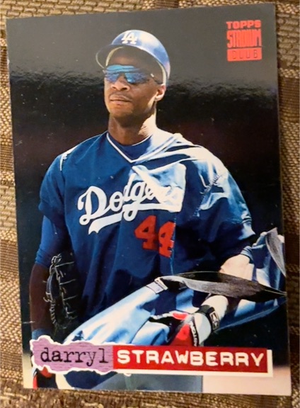 1994 Topps Stadium Club #335 Darryl Strawberry — front
