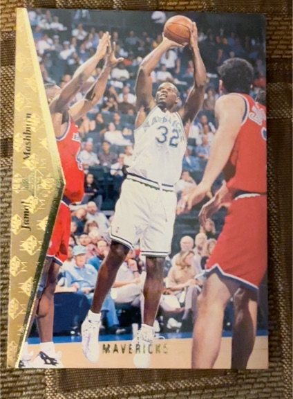 1994-95 Upper Deck SP #57 Jamal Mashburn — front
