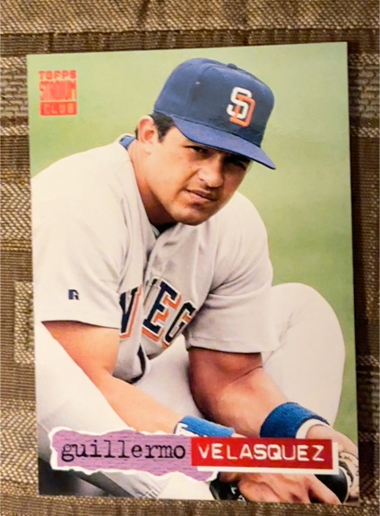 1994 Topps Stadium Club #278 Guillermo Velasquez — front