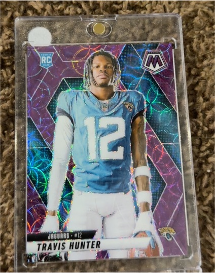 2025 Panini Mosaic #279 Travis Hunter — front