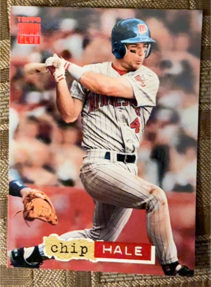 1994 Topps Stadium Club #501 Chip Hale — front