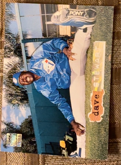 1994 Topps Stadium Club #317 Dave Stewart — front