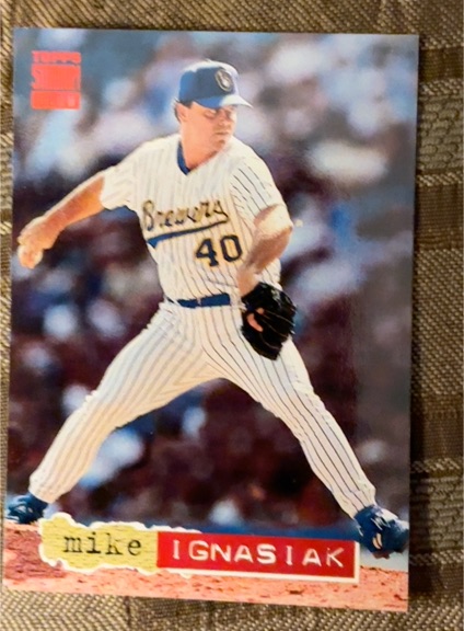 1994 Topps Stadium Club #489 Mike Ignasiak — front