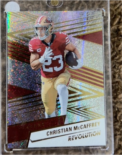 2025 Panini Revolution #2 Christian McCaffrey — front