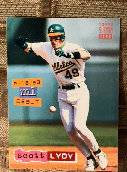 1994 Topps Stadium Club #391 Scott Lydy — front