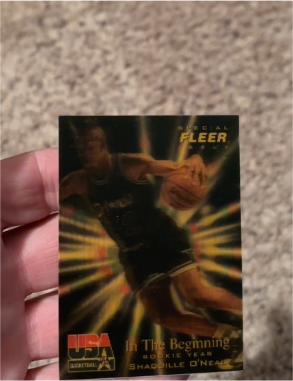 1996 Fleer Special Issue #6 Shaquille O'Neal — front