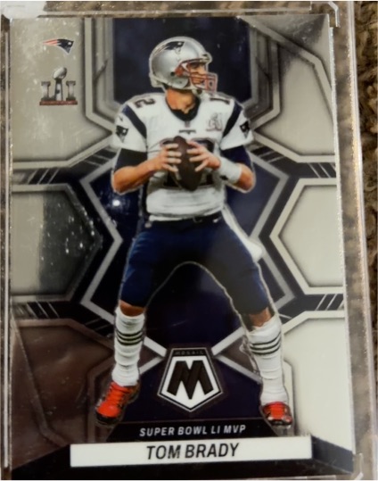 2022 Panini Mosaic #292 Tom Brady Super Bowl LI MVP — front