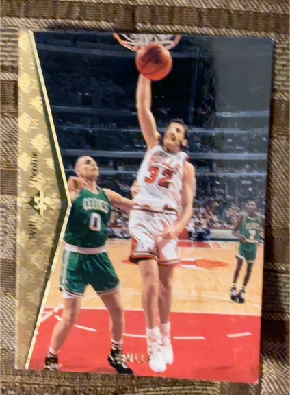 1994-95 Upper Deck SP Die-Cut #D49 Will Perdue — front