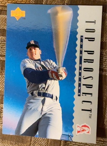 1995 Upper Deck #6 Todd Greene — front