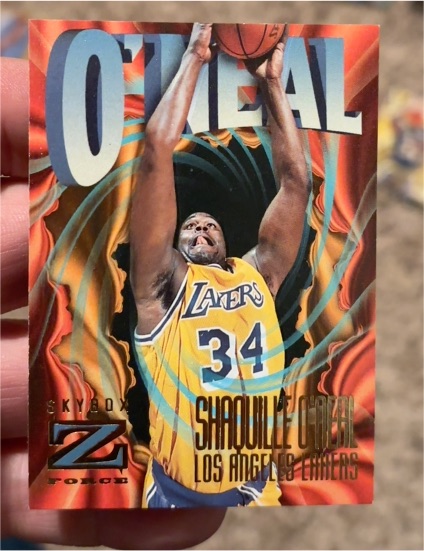 1996-97 Skybox Z-Force #114 Shaquille O'Neal — front
