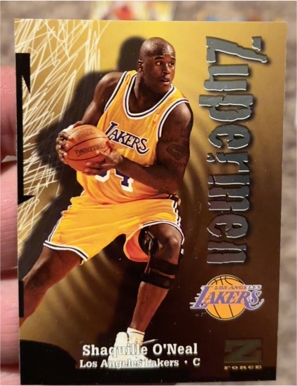 1997-98 Skybox Z-Force #196 Shaquille O'Neal — front