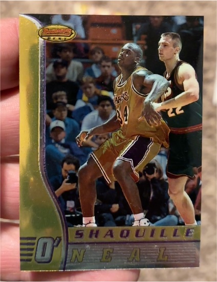 1996-97 Bowman's Best #70 Shaquille O'Neal — front
