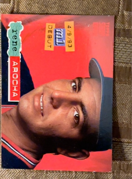 1994 Topps Stadium Club #306 Rene Arocha — front