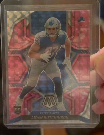 2022 Panini Mosaic #320 Aidan Hutchinson — front