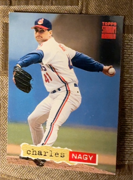 1994 Topps Stadium Club #478 Charles Nagy — front