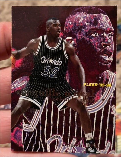 1995 Fleer #130 Shaquille O'Neal — front
