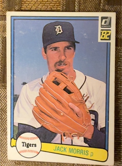 1982 Donruss #107 Jack Morris — front
