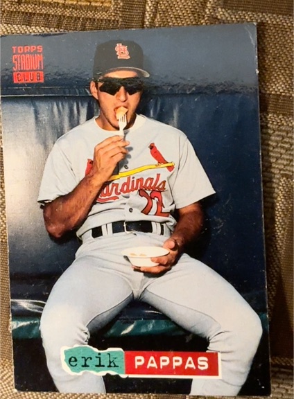 1994 Topps Stadium Club #448 Erik Pappas — front