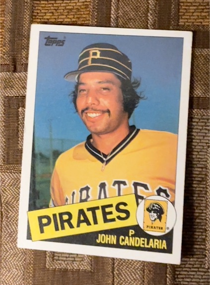 1985 Topps #50 John Candelaria — front