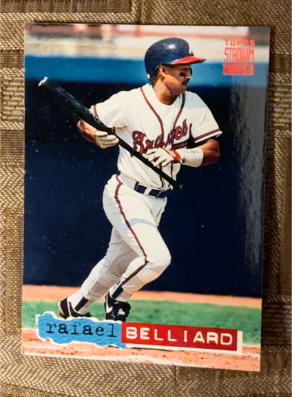 1994 Topps Stadium Club #426 Rafael Belliard — front