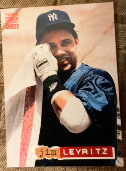 1994 Topps Stadium Club #283 Jim Leyritz — front