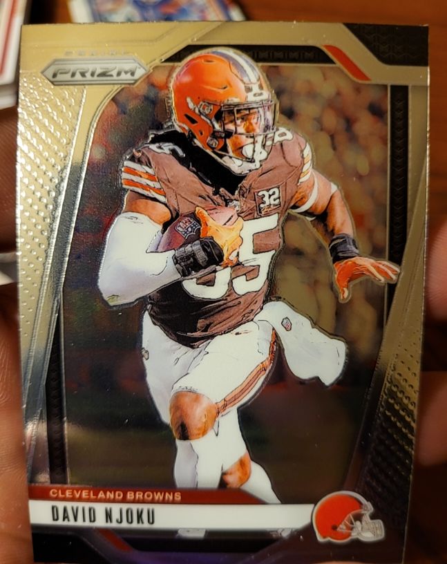 2024 Panini Prizm #68 David Njoku — front