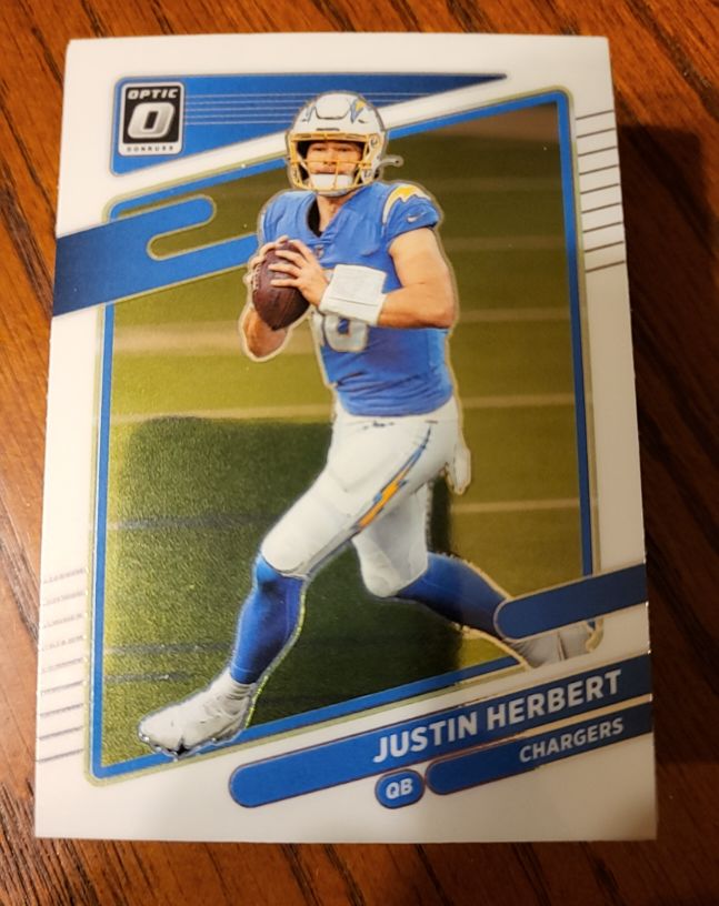 2021 Panini Donruss Optic #47 Justin Herbert — front