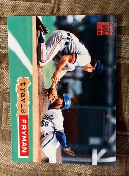 1994 Topps Stadium Club #309 Travis Fryman — front