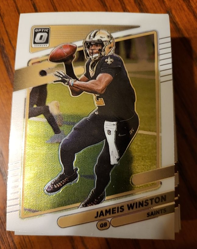 2021 Donruss Optic #165 Jameis Winston — front