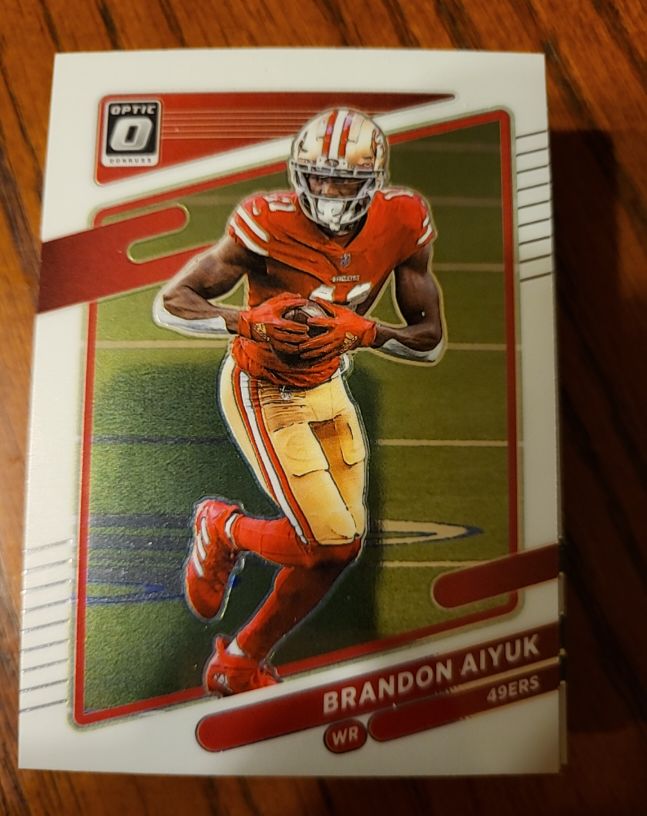 2021 Panini Donruss Optic #189 Brandon Aiyuk — front