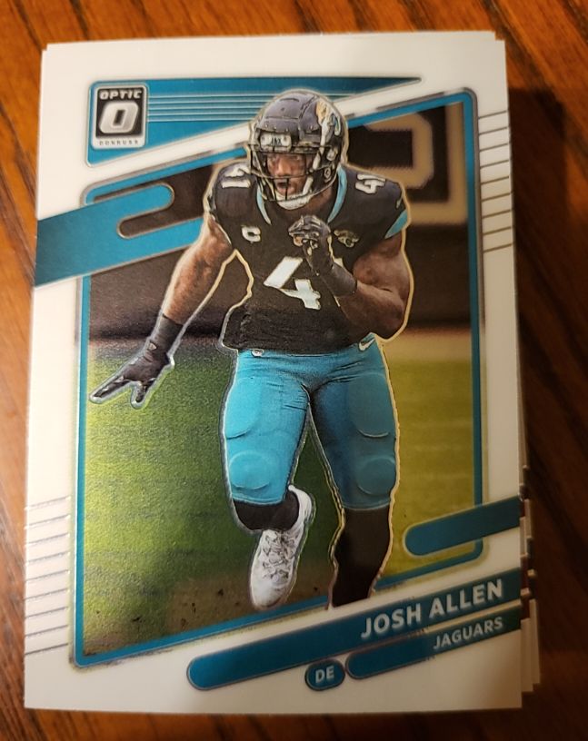 2021 Panini Donruss Optic #118 Josh Allen — front