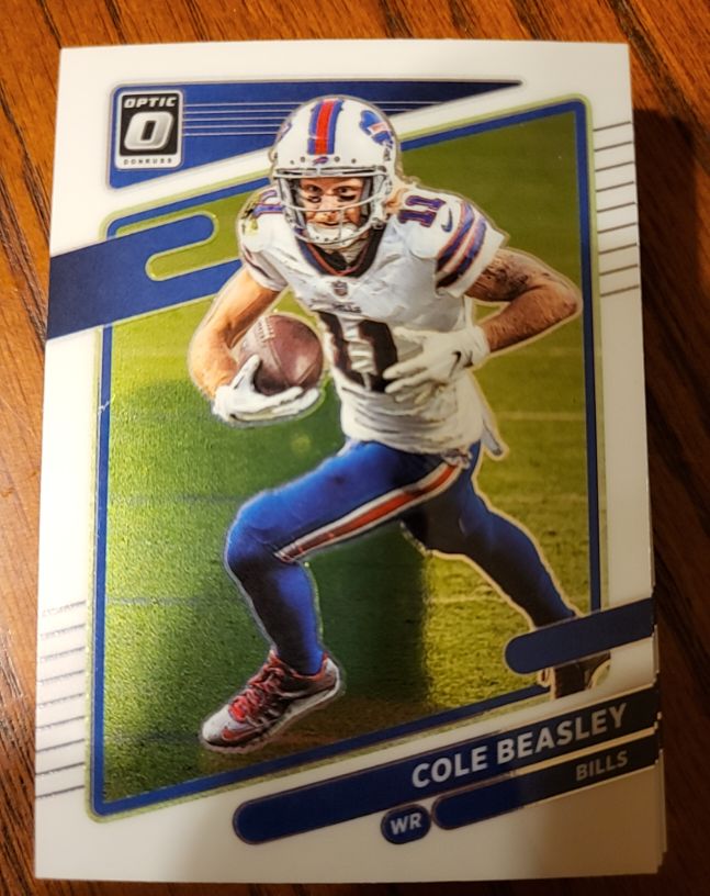 2021 Donruss Optic #52 Cole Beasley — front