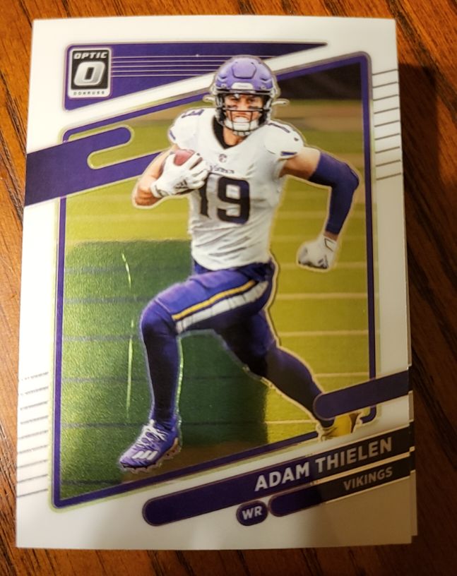 2021 Donruss Optic #94 Adam Thielen — front