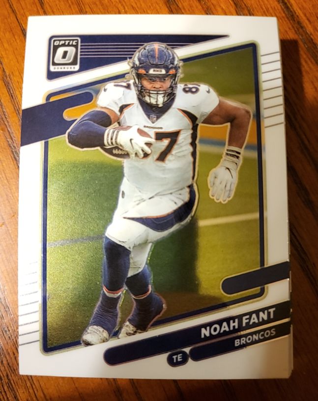 2021 Panini Donruss Optic #28 Noah Fant — front