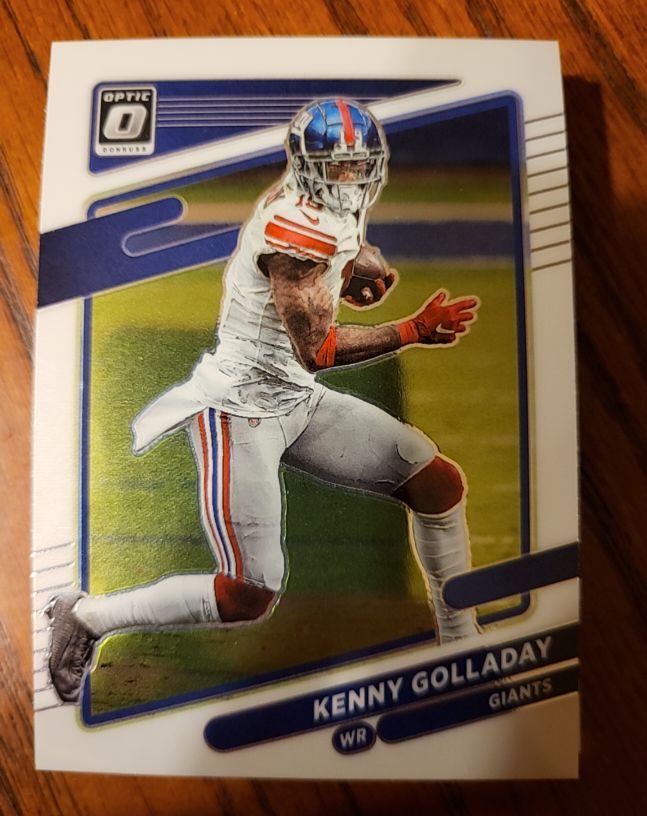 2021 Donruss Optic #14 Kenny Golladay New York Giants — front