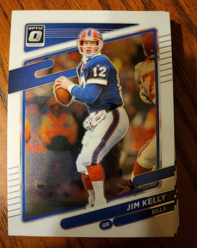2021 Panini Donruss Optic #56 Jim Kelly — front